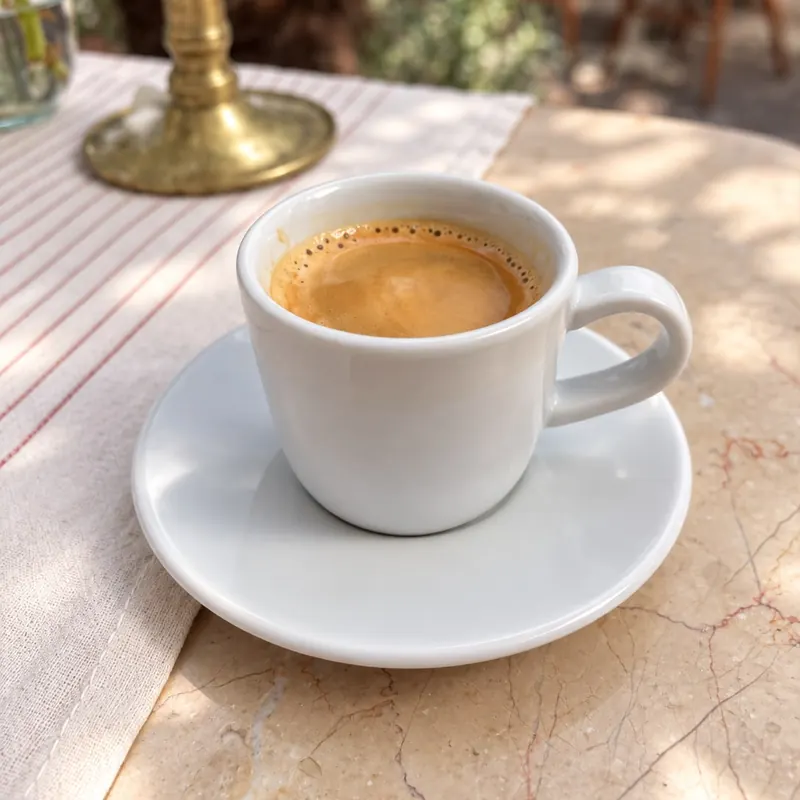 Espresso — Kahve · Prinkipo House Cafe, Büyükada (temsilî fotoğraf)