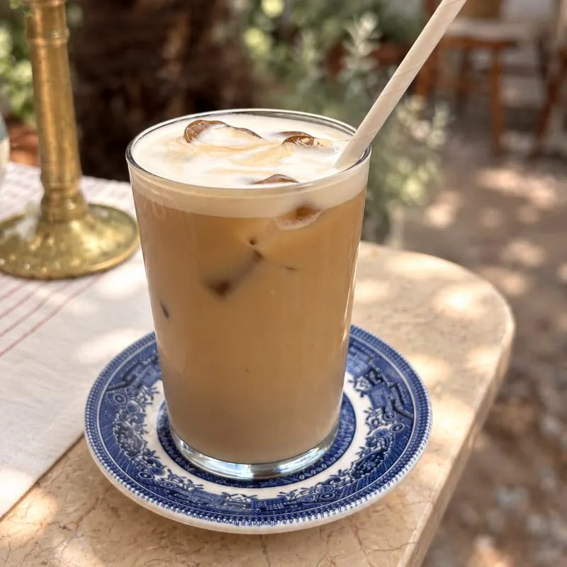 Iced Latte — Iced Coffee · Prinkipo House Cafe, Büyükada (temsilî fotoğraf)