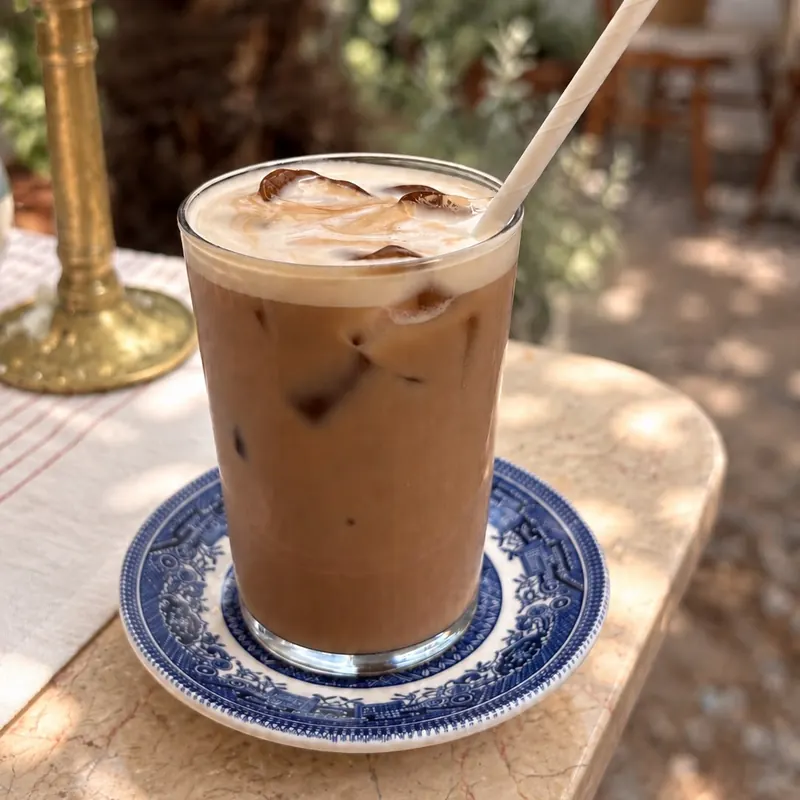 Iced Mocha — Iced Coffee · Prinkipo House Cafe, Büyükada