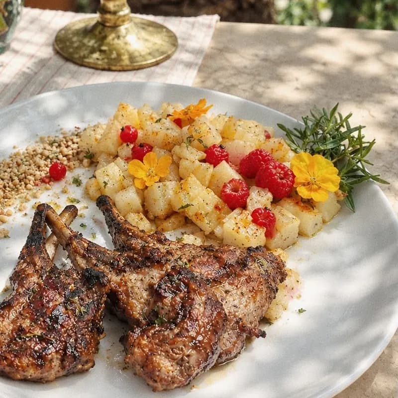 Kuzu Pirzola — Grill · Prinkipo House Cafe, Büyükada